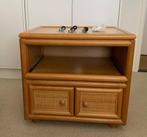 Rotan TV meubel, Ophalen, Gebruikt, 50 tot 100 cm, Minder dan 100 cm