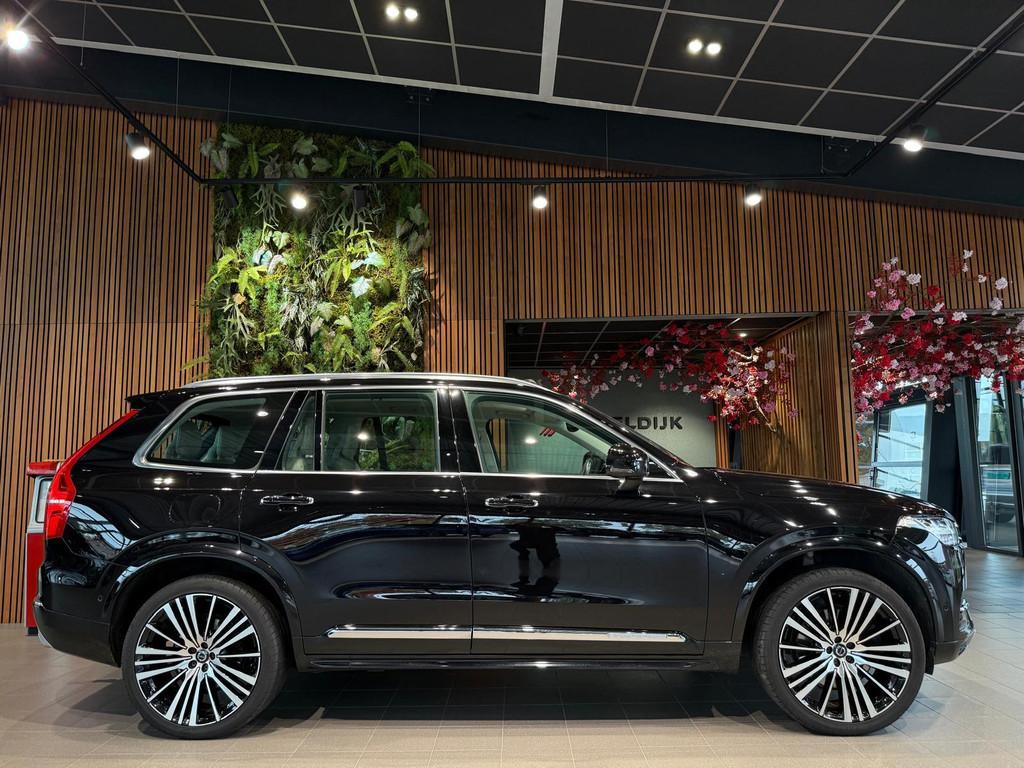 Volvo XC90 2.0 T8 Twin Engine AWD Inscription Panoschuifdak, Auto's, Volvo, Euro 6, 4 cilinders, Zwart, Vierwielaandrijving