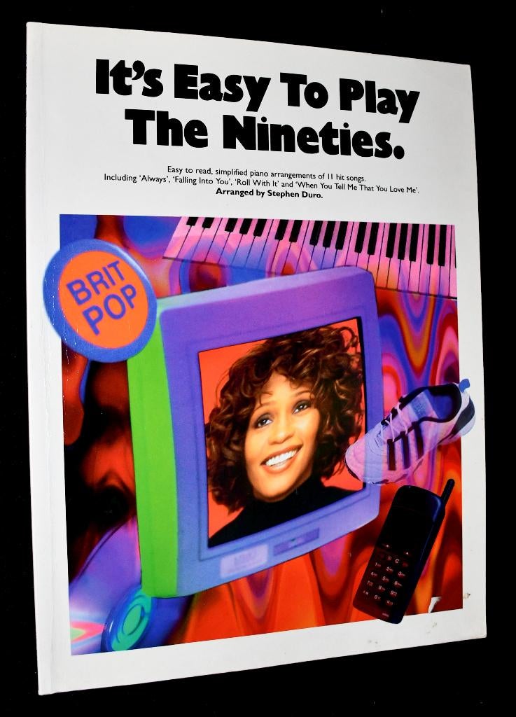 It's Easy To Play - The Nineties - Vocal, Piano, Guitar, Muziek en Instrumenten, Bladmuziek, Gitaar, Ophalen of Verzenden, Zo goed als nieuw