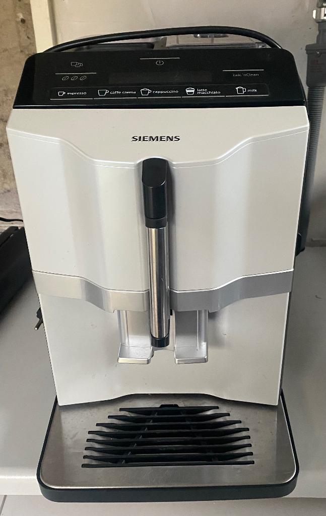 Siemens bonenkoffie, Siemens Type CTES35A, Witgoed en Apparatuur, Koffiezetapparaten, Ophalen, Gebruikt, 10 kopjes of meer, Koffiemachine