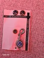 1 SLEUTELHANGER HZC  en 3Stuks, REVER-CLIBS. Zie.Foto, Sieraden, Tassen en Uiterlijk, Piercings, Ophalen, Staal