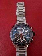 Zgan Tag Heuer carrera sceleton1,Full sett, Ophalen of Verzenden, Zo goed als nieuw, Staal, TAG Heuer