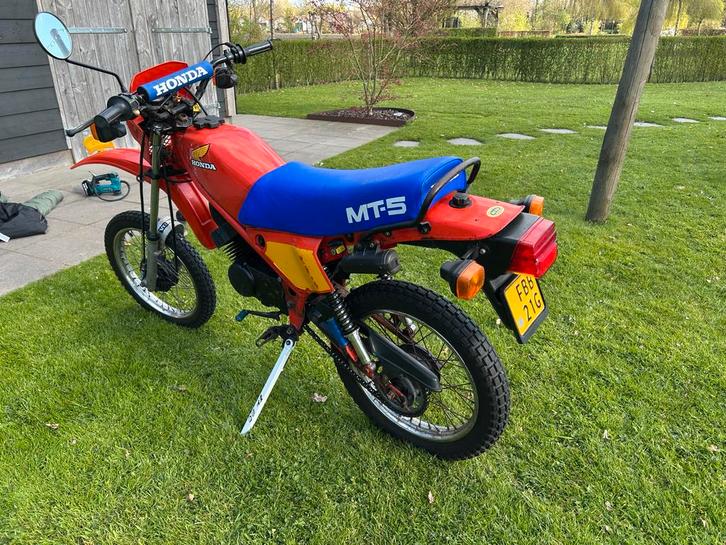 Honda MT5 Brommer, Fietsen en Brommers, Brommers | Honda, Gebruikt, MT, Maximaal 45 km/u, Ophalen