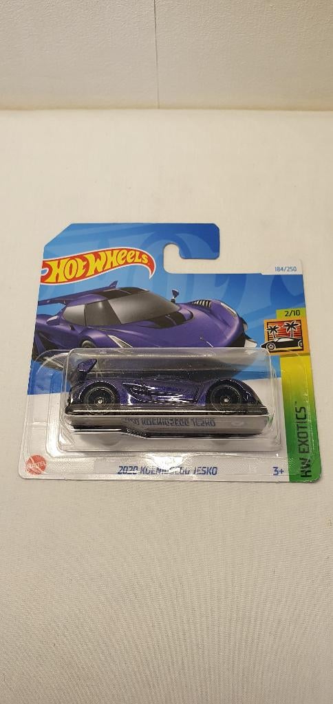 Hot wheels Koenigsegg Jesko paars, Ophalen of Verzenden, Nieuw, Auto