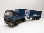 Mercedes EPS  '' Aldi ''  Lion Car, Hobby en Vrije tijd, Modelauto's | 1:50, Ophalen of Verzenden, Zo goed als nieuw, Bus of Vrachtwagen