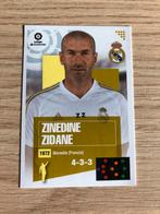 Panini La Liga Zinedine Zidane sticker Real Madrid, Ophalen of Verzenden, Zo goed als nieuw, Buitenlandse clubs, Spelerskaart