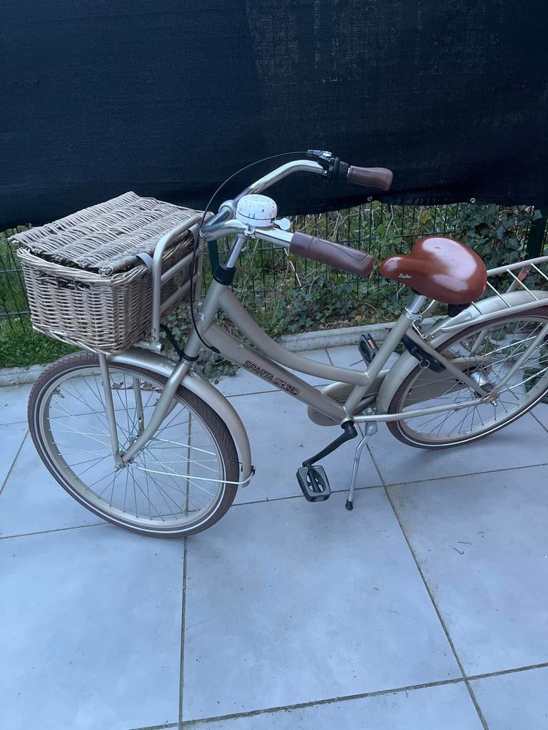 Meisjesfiets 24 inch, Fietsen en Brommers, Fietsen | Meisjes, Ophalen, Gebruikt, 24 inch, Handrem
