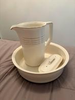 Antieke 3-delige lampetset Societé Ceramique Maestricht, Ophalen