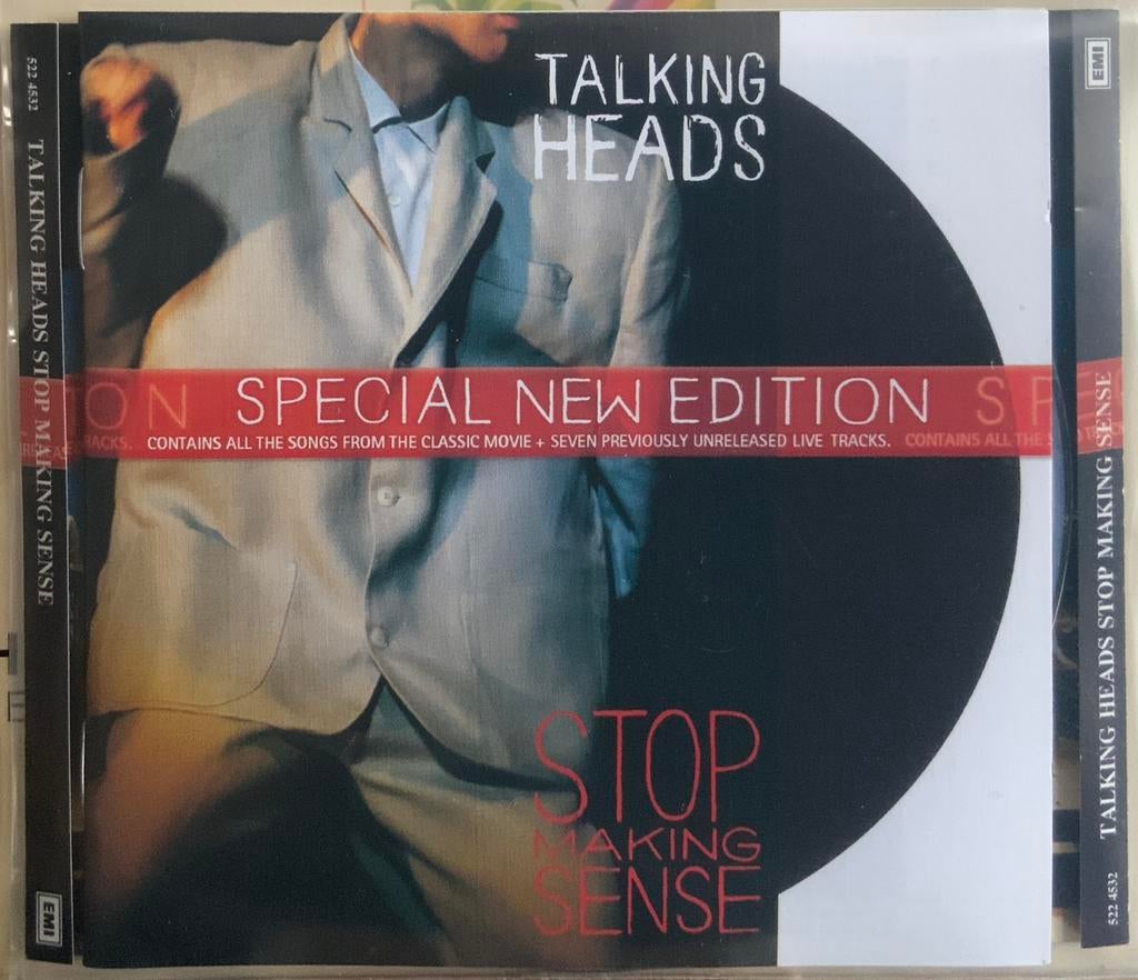 CD - The Talking Heads - Stop Making Sense, Cd's en Dvd's, Verzenden, Zo goed als nieuw