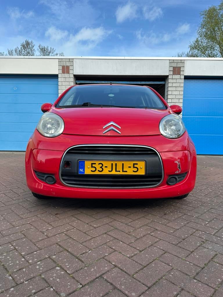 Citroën C1 — Aicro — Lage km 1.0 5-DRS 2009 Rood, Voorwielaandrijving, 4 stoelen, C1, 68 pk