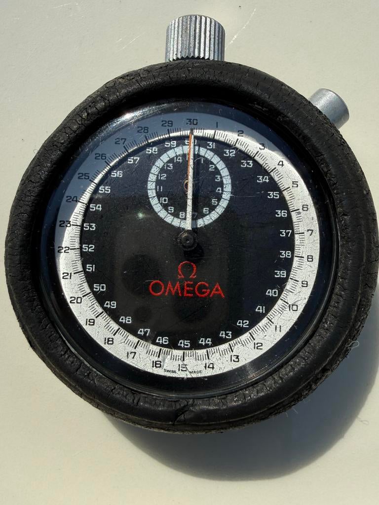 Werkende, antieke Omega stopwacht, Antiek en Kunst, Antiek | Overige Antiek, Ophalen of Verzenden