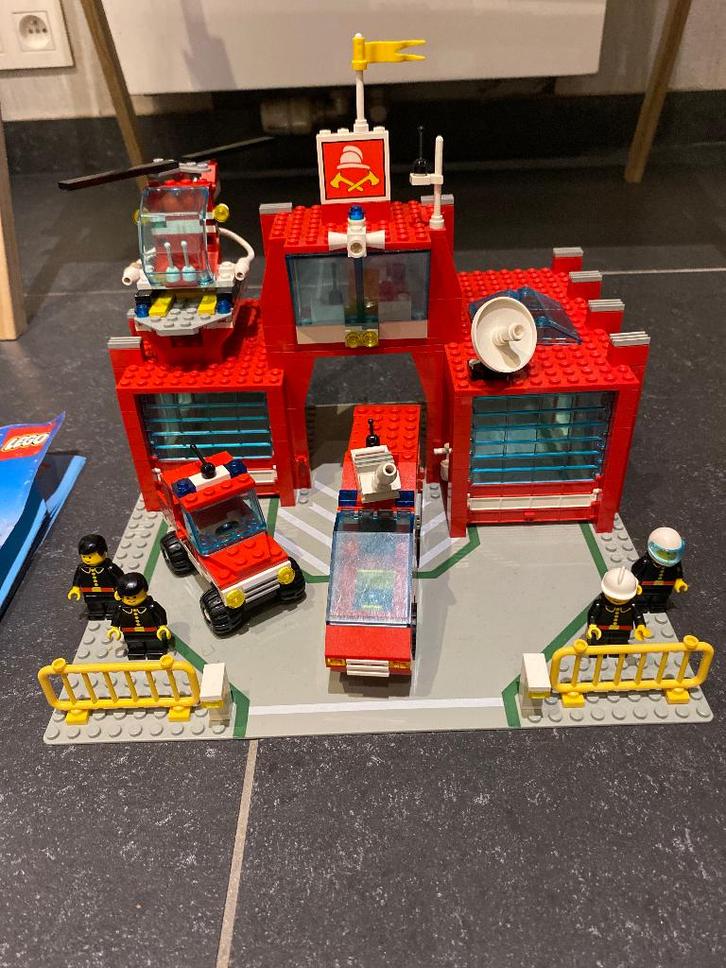 Lego 6389 Fire Control Center (compleet), Kinderen en Baby's, Speelgoed | Duplo en Lego, Zo goed als nieuw, Lego, Complete set