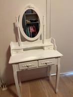 Make up tafel wit hout, Ophalen, Gebruikt, Luxe, 50 tot 100 cm