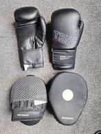 Bokshandschoenen, boksstootkussens en bokszak, Ophalen of Verzenden, Gebruikt, Bokszak