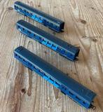 Drie Ns rijtuigen HO Lima, Hobby en Vrije tijd, Modeltreinen | H0, Gelijkstroom, -, -, Wagon