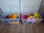 2 grote bakken vol Duplo - veel speelplezier!, Ophalen, Gebruikt, Losse stenen, Duplo