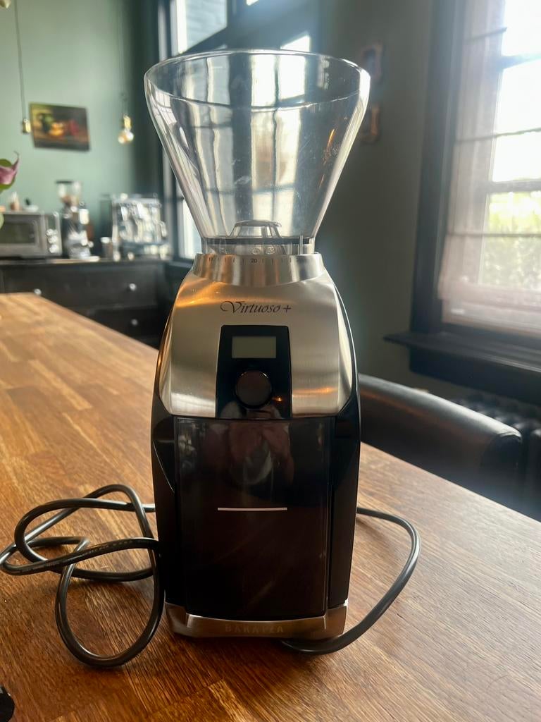 Baratza Virtuoso 586 Koffiemolen- espresso en filter, Ophalen of Verzenden, Zo goed als nieuw