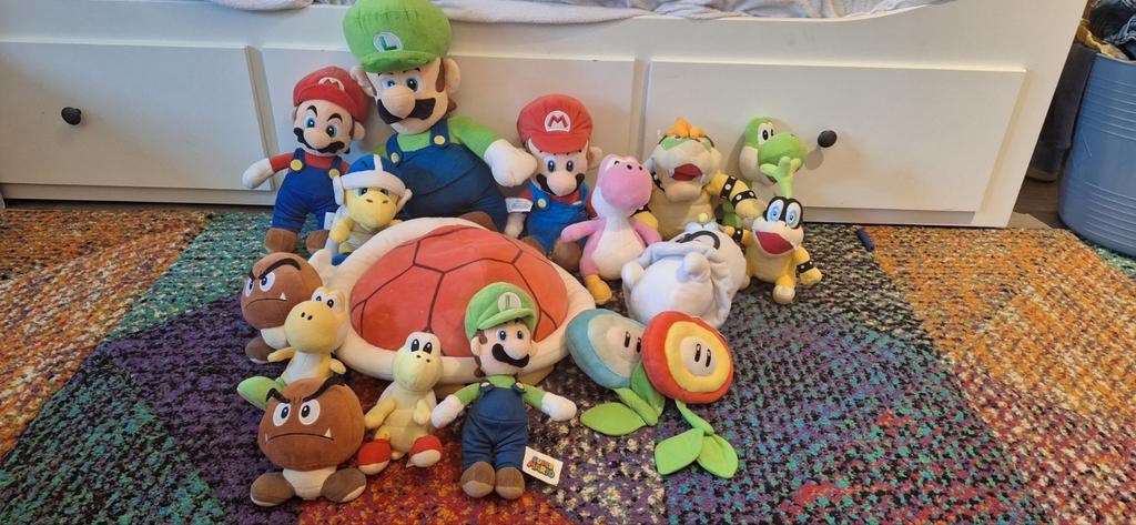 Super mario knuffels, Kinderen en Baby's, Speelgoed | Knuffels en Pluche, Ophalen of Verzenden, Overige typen