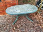 Gratis af te halen: Gebruikte tuintafel, Ophalen, Gebruikt, Ovaal, Kunststof