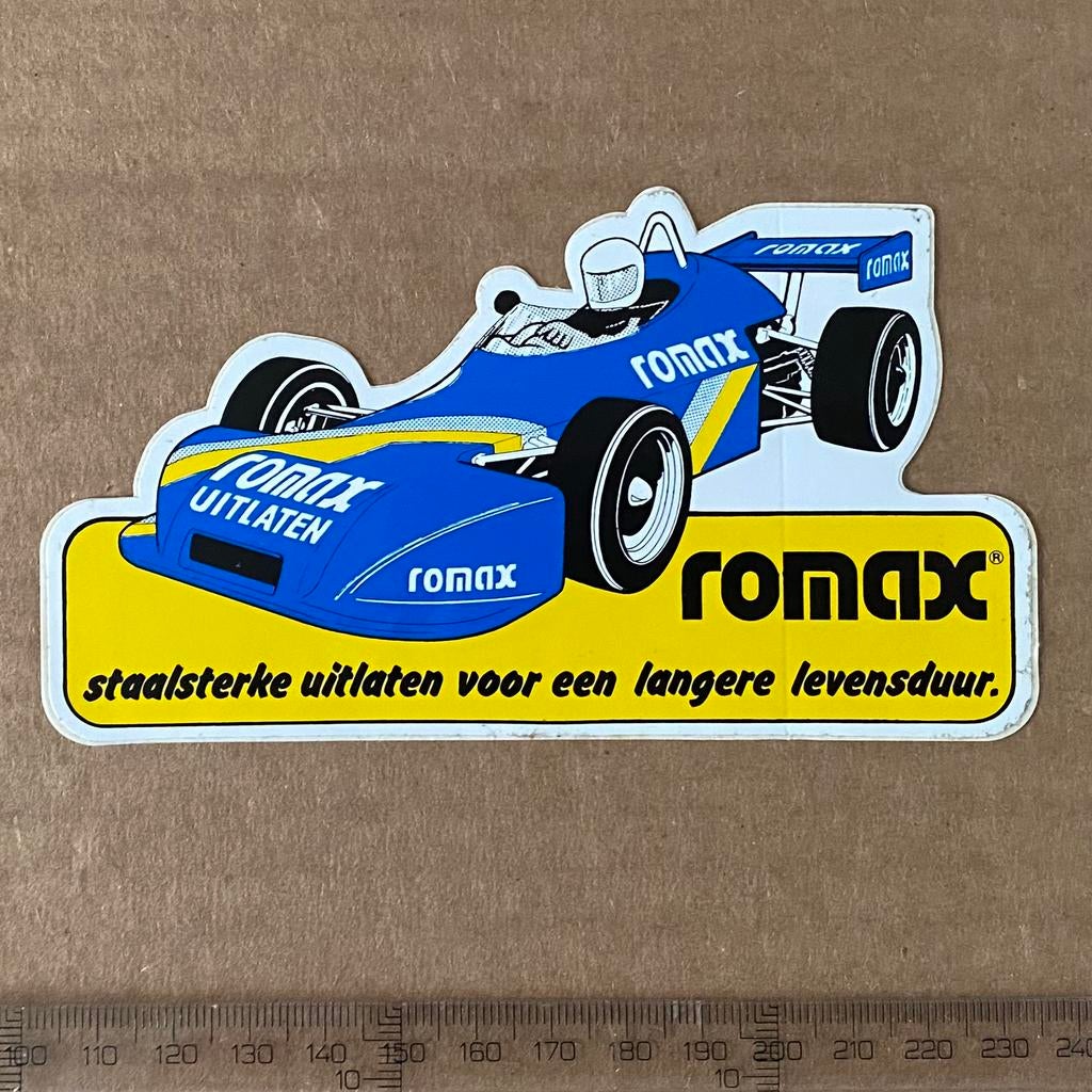 sticker romax, Verzenden