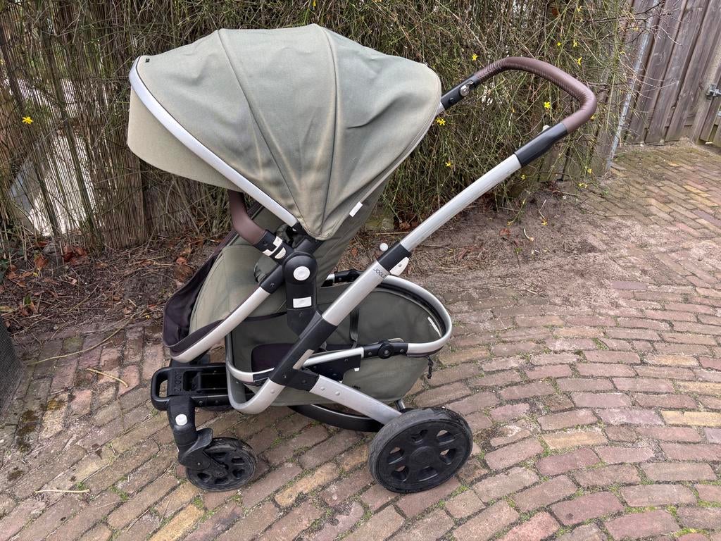 Joolz Geo Kinderwagen - Groen, met Koeka deken, Gebruikt, Kinderwagen, Overige merken, Verstelbare duwstang