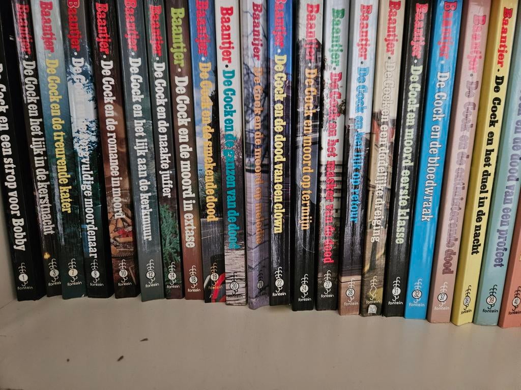 Baantjer boeken, Boeken, Ophalen of Verzenden