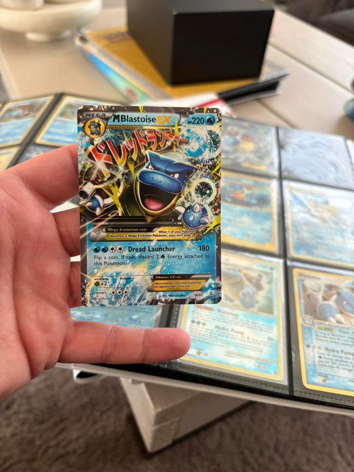 Blastoise evolutions, Hobby en Vrije tijd, Verzamelkaartspellen | Pokémon, Zo goed als nieuw, Meerdere kaarten, Foil, Ophalen of Verzenden