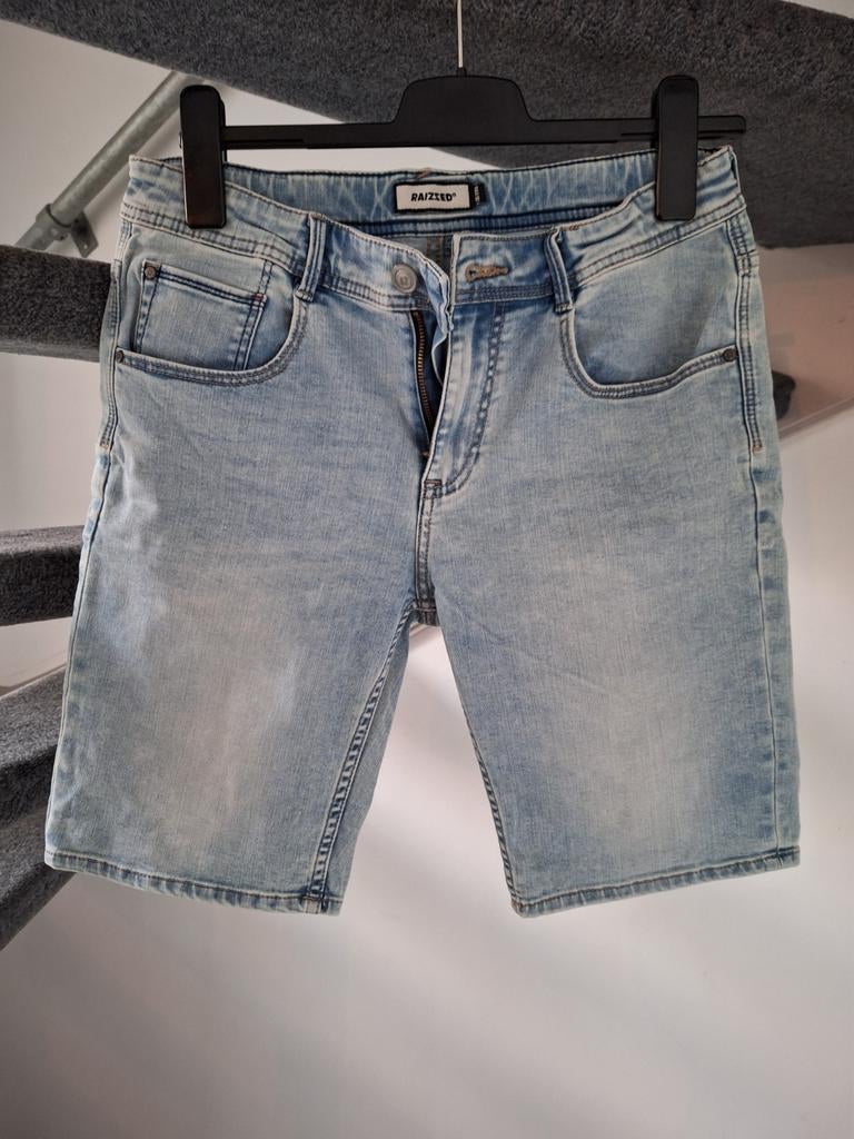 Raizzed denim korte broek maat 170/175, Kinderen en Baby's, Kinderkleding | Maat 170, Broek, Gebruikt, Ophalen of Verzenden, Raizzed
