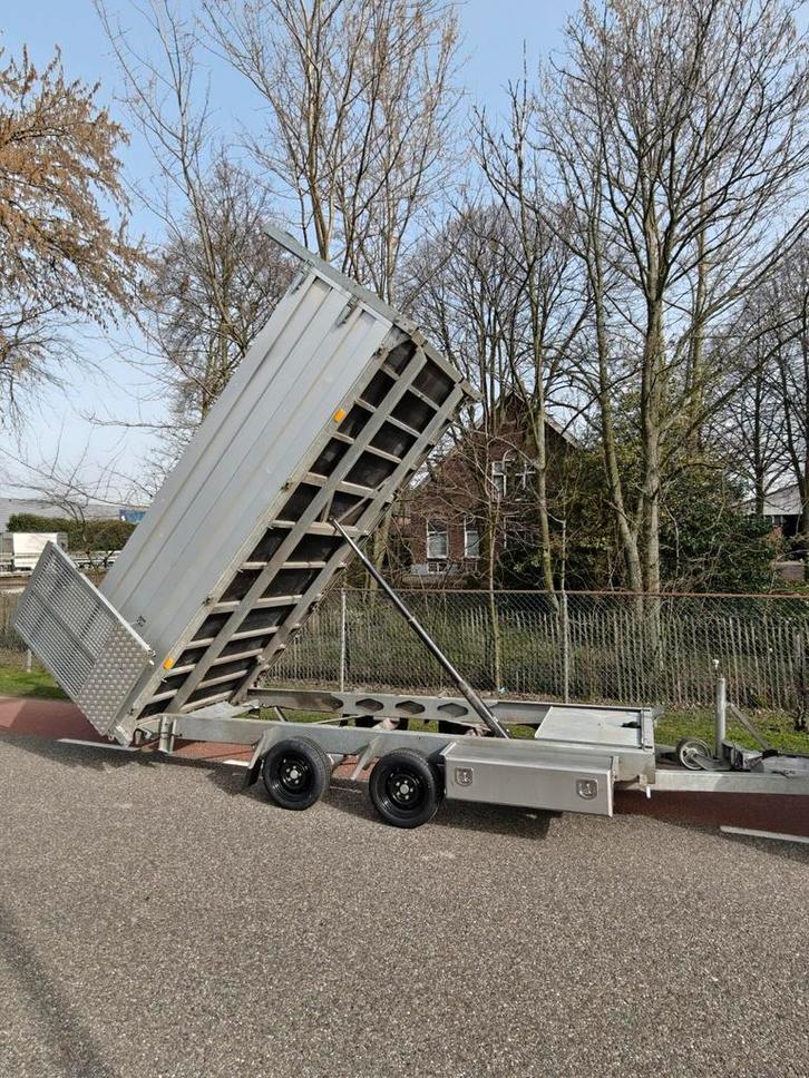 Twintrailer TT35-40 kipper aanhanger, Auto diversen, Aanhangers en Bagagewagens, Zo goed als nieuw, Ophalen of Verzenden
