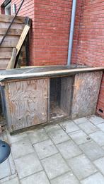 Konijnen hok., Dieren en Toebehoren, Kooi, Gebruikt, Minder dan 75 cm, Ophalen