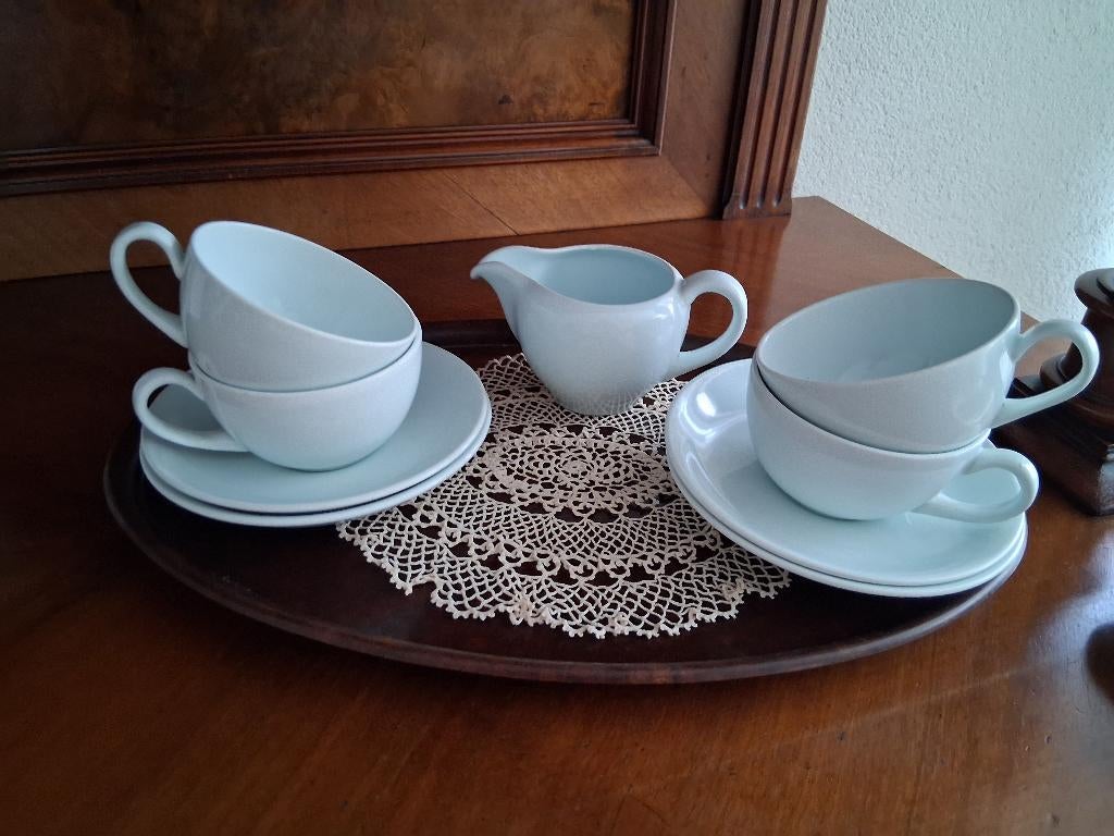 Goedewaagen keramiek serviesitems pastelblauw *eureka*, Ophalen of Verzenden