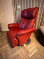 Mooie zo goed als nieuwe relaxstoel, Huis en Inrichting, Fauteuils, Luxe, Leer, Ophalen of Verzenden, Zo goed als nieuw