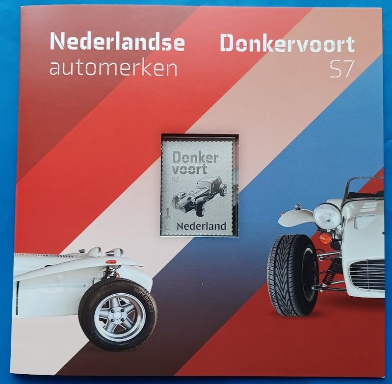Zilveren Postzegel – Nederlandse automerken: Donkervoort S7, Verzenden, Na 1940, Postfris