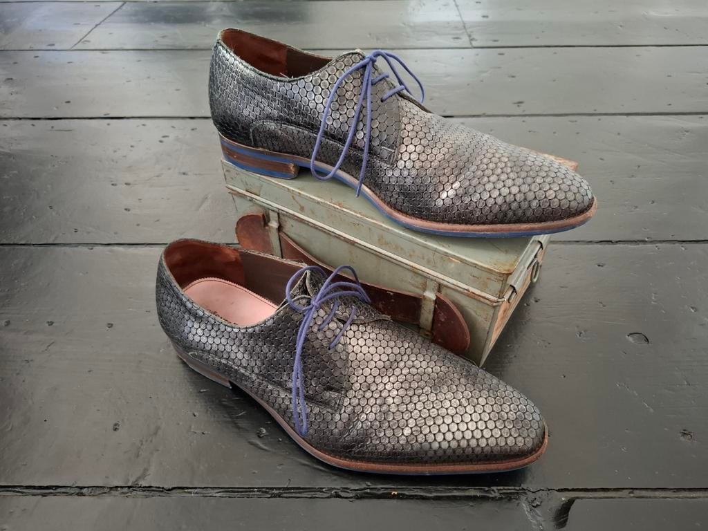 Floris van Bommel maat 8,5 ongeveer 42.5, Kleding | Heren, Schoenen, Overige kleuren, Floris van Bommel, Ophalen of Verzenden
