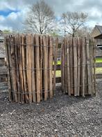Z.g.a.n. kastanjehouten schapenhekjes 100 cm hoog ca. 20 m, Ophalen, Zo goed als nieuw, Hout, Tuinhek