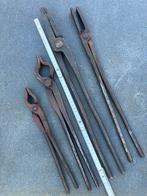 Setje oude smeedtangen, Ophalen of Verzenden