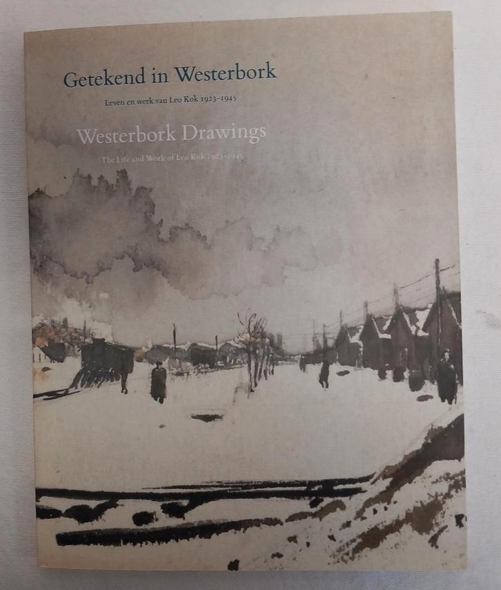 Getekend in Westerbork Leo Kok, Boeken, Kunst en Cultuur | Beeldend, Zo goed als nieuw, Schilder- en Tekenkunst, Ophalen of Verzenden