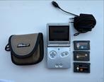 Nintendo GameBoy Advance SP met 3 games en accessoires, Ophalen of Verzenden, Gebruikt, Game Boy Advance SP, Met games