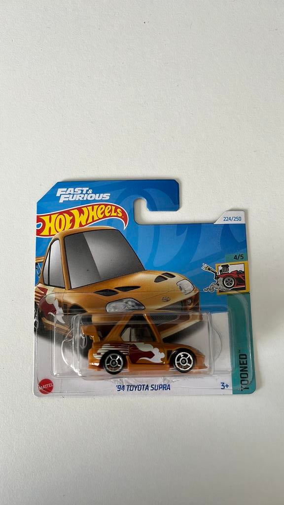 Hotwheels 94 toyota supra, Ophalen of Verzenden, Zo goed als nieuw, Auto