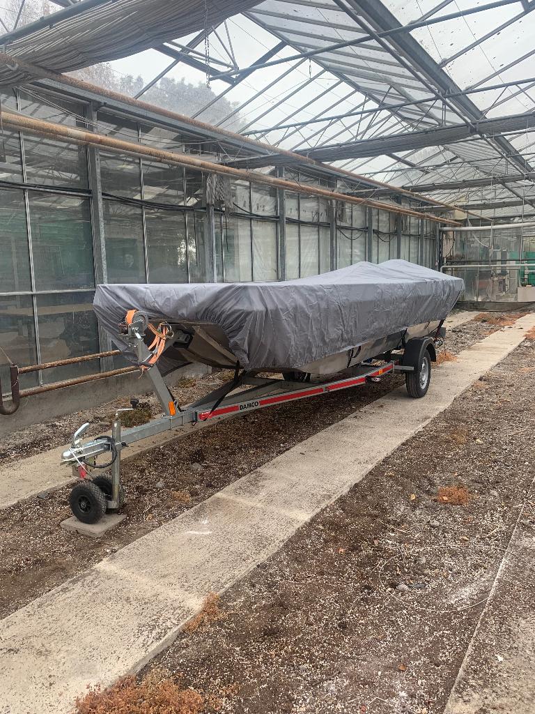 Aluminium Jon 518 Boot + Suzuki DF30A Buitenboordmotor, Watersport en Boten, Ophalen, 10 tot 30 pk, Aluminium, Zo goed als nieuw