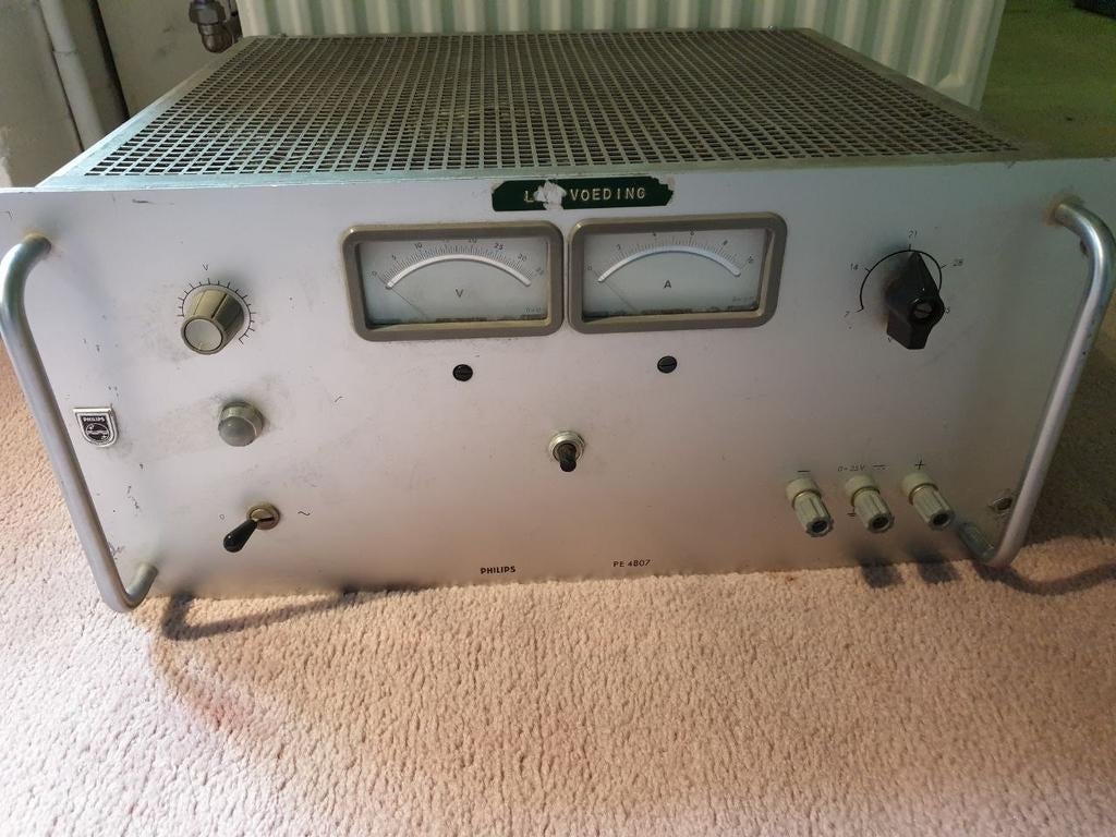 Philips Laboratoriumvoeding Vintage 800VA 35V 10A (1977), Ophalen