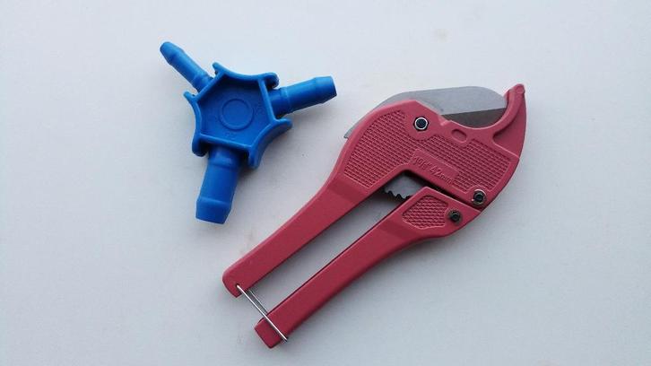 Henco ontbramer kalibrator + buizenschaar knipschaar, Doe-het-zelf en Verbouw, Buizen en Afvoer, Nieuw, Overige typen, Overige materialen