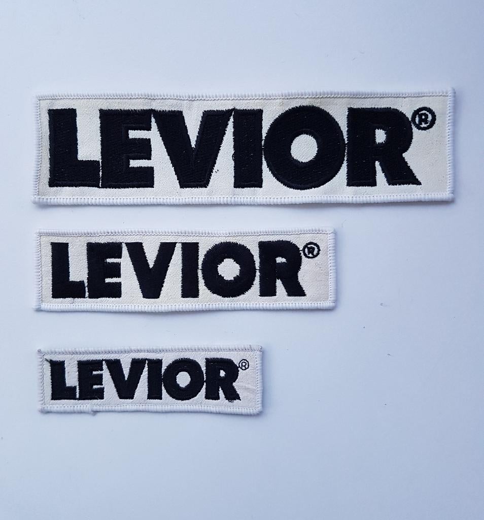 Levior Helm patch badge opnaai sponsor egbert streuer, Verzenden, Nieuw, Motoren