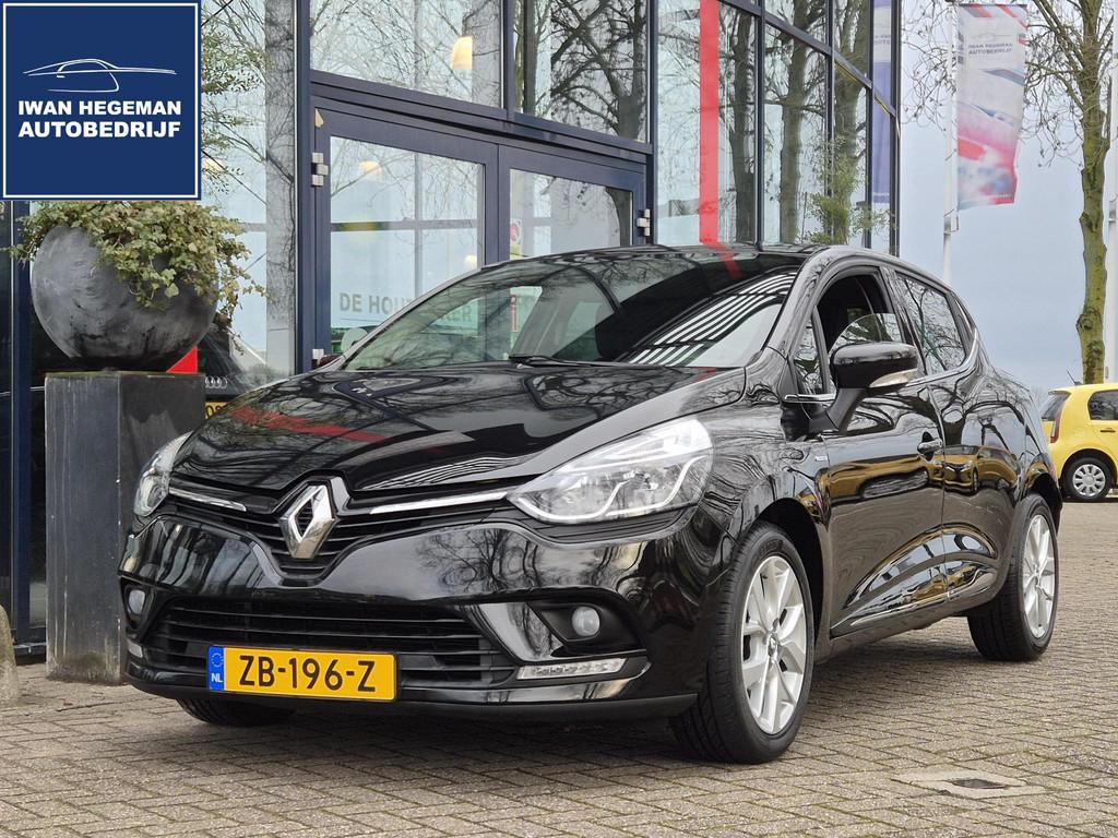 Renault Clio 0.9 TCe Limited | Navigatie | Airco | LM Velgen, Voorwielaandrijving, Stof, Gebruikt, Euro 6