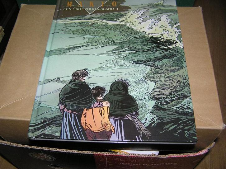  Een hart voor Ijsland, deel 1-Makyo, Boeken, Stripboeken, Zo goed als nieuw, Eén stripboek, Ophalen of Verzenden
