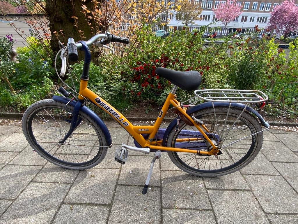 Gazelle kinderfiets, Fietsen en Brommers, Fietsen | Kinderfietsjes, Ophalen, Gebruikt, 20 inch of meer