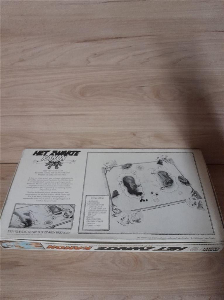 Het zwarte kanon - s5233, Hobby en Vrije tijd, Gezelschapsspellen | Bordspellen, Ophalen of Verzenden, Zo goed als nieuw