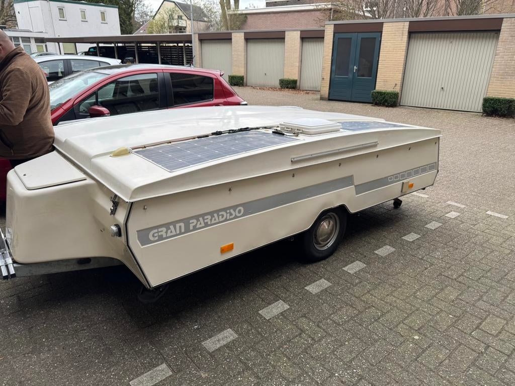 Paradiso Gran Paradiso groot bed zonnepanelen zitje luifel, Overige kleuren, Tot en met 3, Ophalen, Overige merken