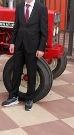 Gala pak, Kleding | Heren, Kostuums en Colberts, Ophalen, Zo goed als nieuw, Maat 46 (S) of kleiner, Zwart