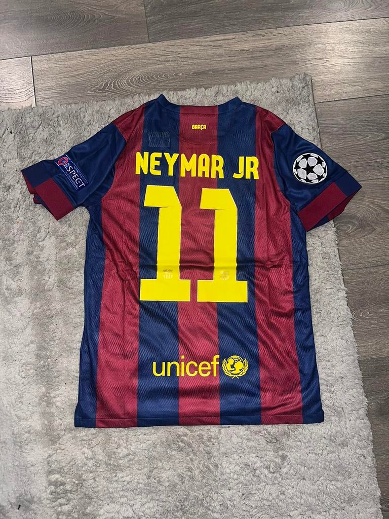 Neymar jr 11 FC Barcelona 2015 Retro (S), Ophalen of Verzenden, Zo goed als nieuw, Shirt